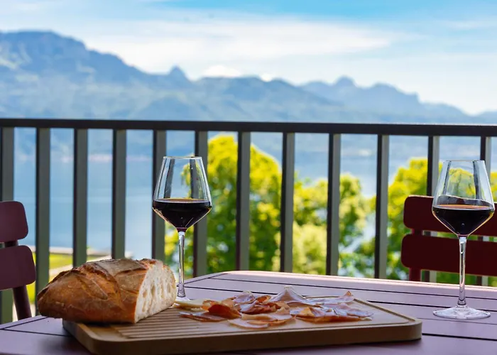 Appartement Les Terrasses De Lavaux-2 De Luxe Avec Vue Panoramique Et Piscine