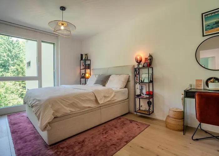 Les Terrasses De Lavaux-2 De Luxe Avec Vue Panoramique Et Piscine