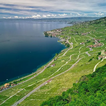 شقة Les Terrasses De Lavaux-2 De Luxe Avec Vue Panoramique Et Piscine